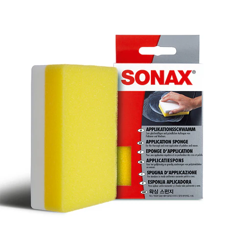 Esponja Especial para Aplicación de Ceras y Abrillantadores SONAX