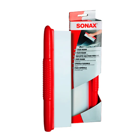 Secador Rápido SONAX Flexi Blade | Espátula de Silicona de secado de Autos