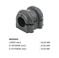 KIT Gomas CTR Barra Estabilizadora | Kia Morning | 2004-2011 - Miniatura 2