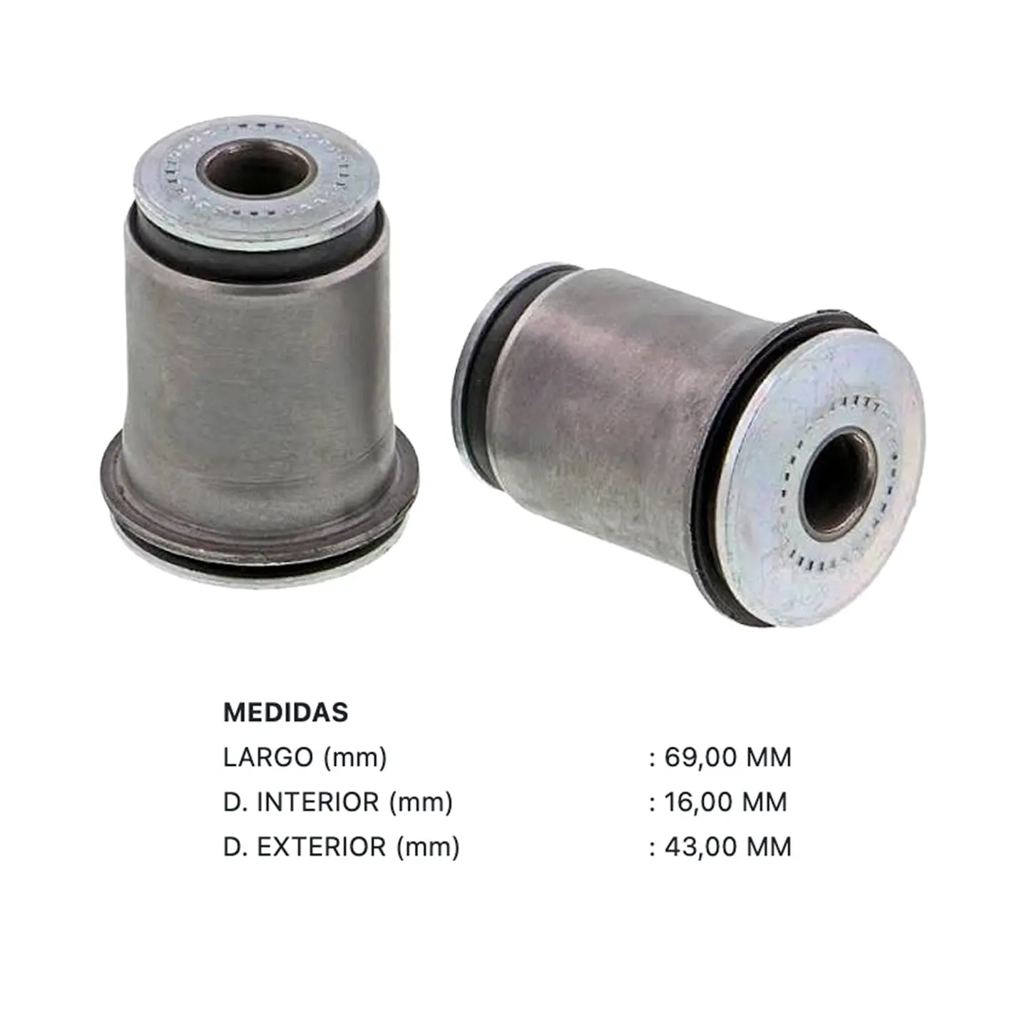 Bujes de Bandeja Inferior Terada Japon  | Totota Hilux | 1989-2003 3