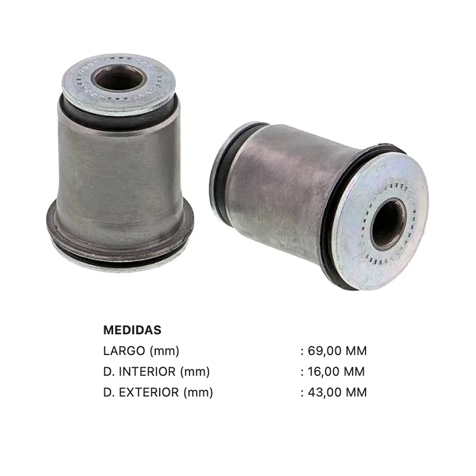 Bujes de Bandeja Inferior Terada Japon  | Totota Hilux | 1989-2003 3