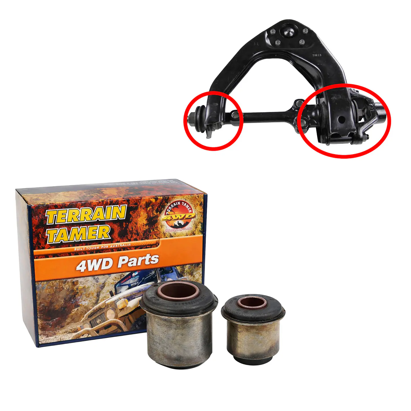 Bujes Bandeja Superior Terran Tamer Toyota Hilux | 1989-2003 1