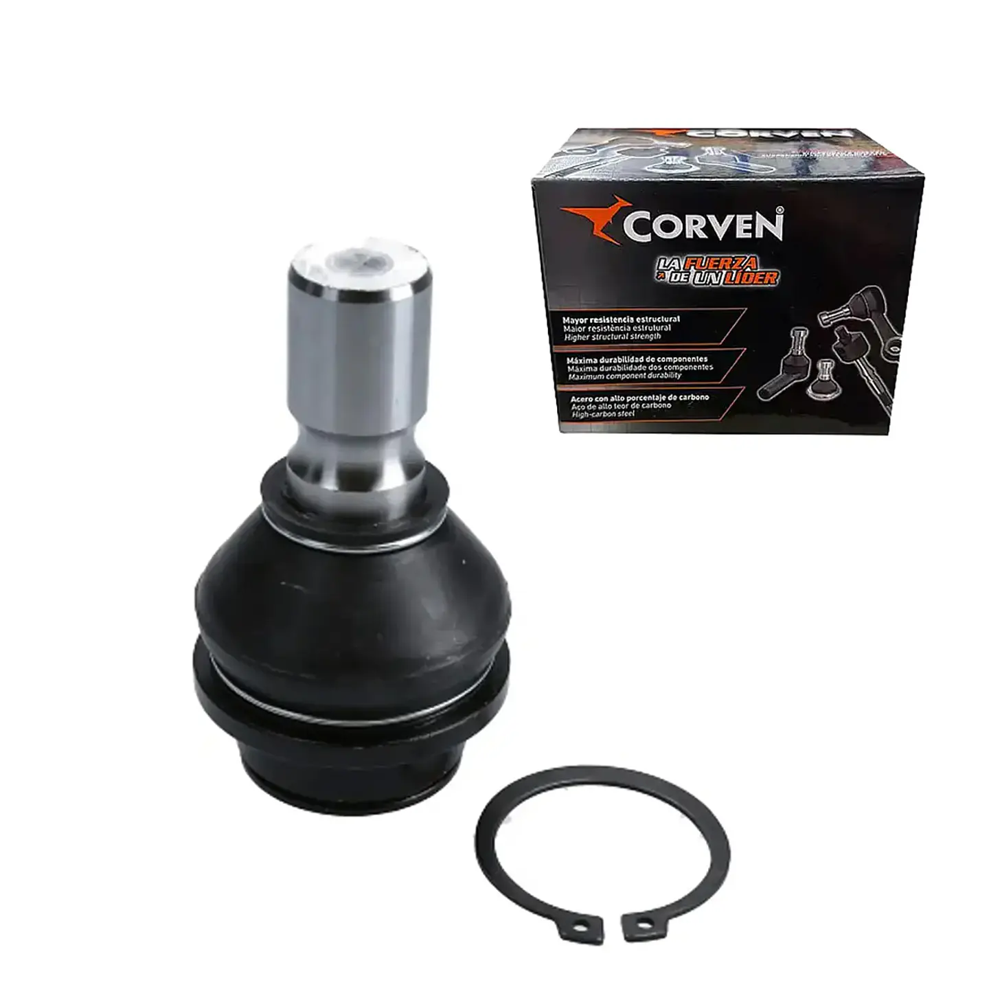 Kit Bandeja  Inferior  Bujes Japones y Rotula Corven  | Nissan Navara | 2008-2015 | Kit por bandeja 3