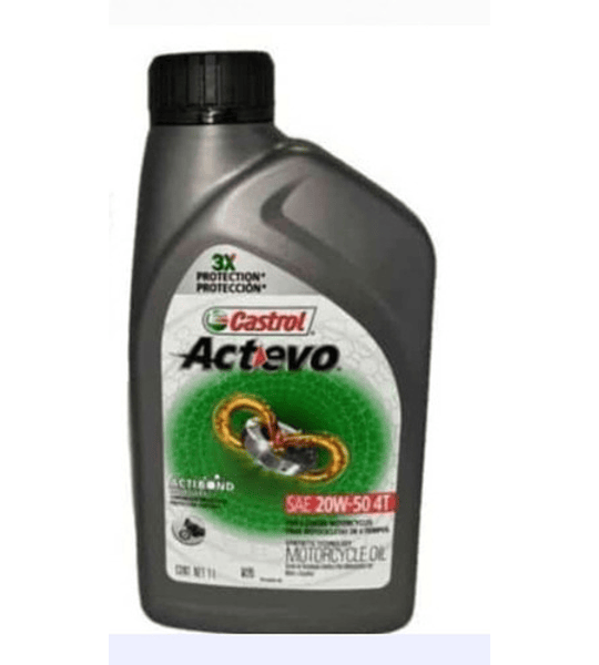 Aceite 20w50 Actevo Semi-sintetico Castrol