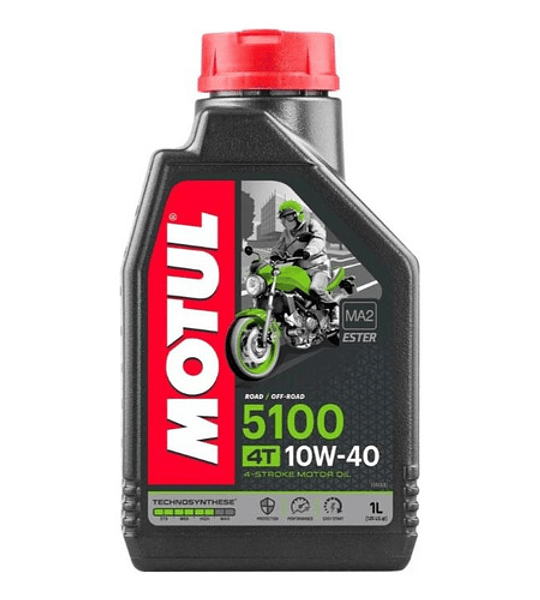 Aceite Motul 10w 40 Semi Sintético / 5100 Frances