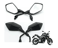 Espejos Retrovisores Moto Cb Tipo Naked Hilo 10mm + Envio