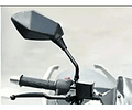 Espejos Retrovisores Moto Cb Tipo Naked Hilo 10mm + Envio