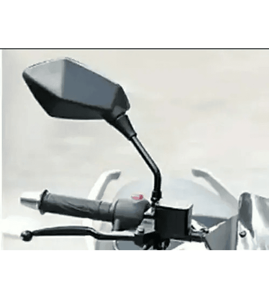 Espejos Retrovisores Moto Cb Tipo Naked Hilo 10mm + Envio