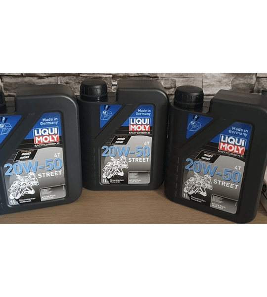 Aceite 20w50 Liquimoly 4 Tiempo Para Moto 