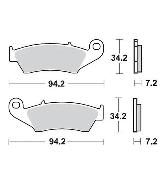 Kit Frenos (pastillas + Balatas) Moto Honda Xr 125 / 150 Ful