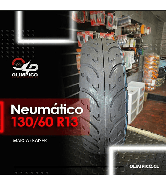 Neumático Para Moto Scooters 130/60r13