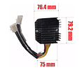 Rectificador Regulador Trifasico 6 Cables Moto Um 200 