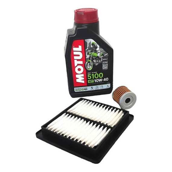 Kit De Mantencion Suzuki Gixxer 150 (1 Lt Motul+2filtros) 