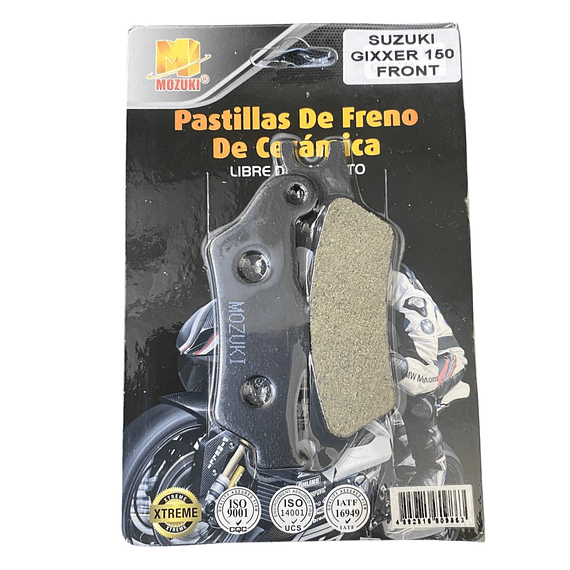 Pastilla de Freno Mozuki para Gixxer 150