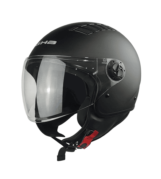 Casco Abierto GHB 230 Negro Matte talla L