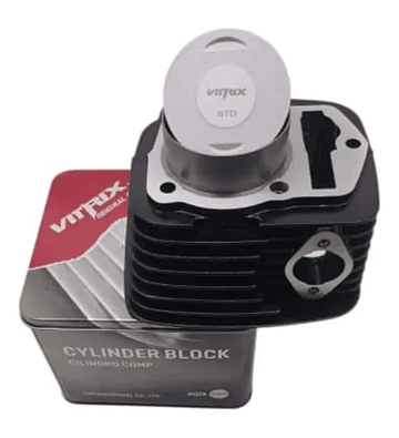 KIT CILINDRO/PISTON/EMPAQUE. CB-250/CRF-230/DSR-200 (STD) (VITRIX) [IM