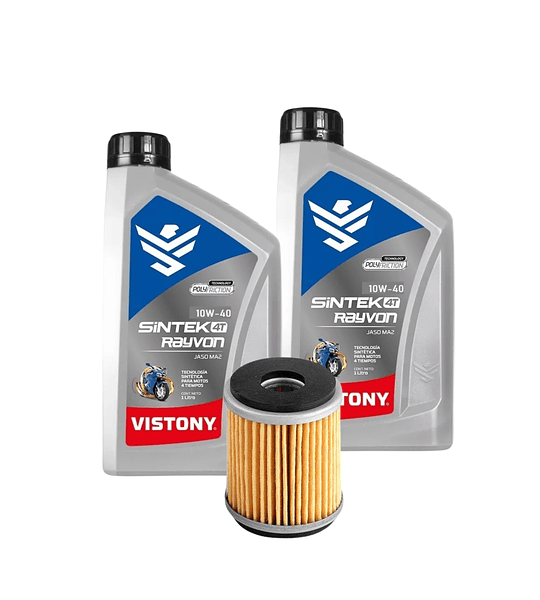 KIT MANTENCION YAMAHA Fz25 2L Vistony + Filtro