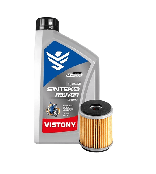 KIT MANTENCION YAMAHA R15 1L Vistony + Filtro
