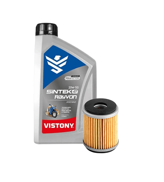 KIT MANTENCION YAMAHA R15 1L Vistony + Filtro