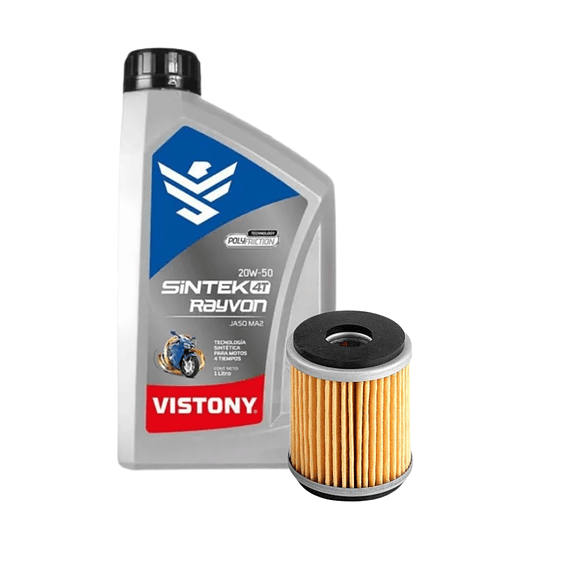 KIT MANTENCION YAMAHA R15 1L Vistony + Filtro