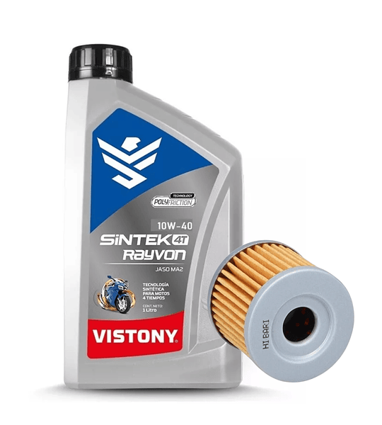 Kit Mantencion Suzuki Gixxer 150 Vistony 1l + Filtro