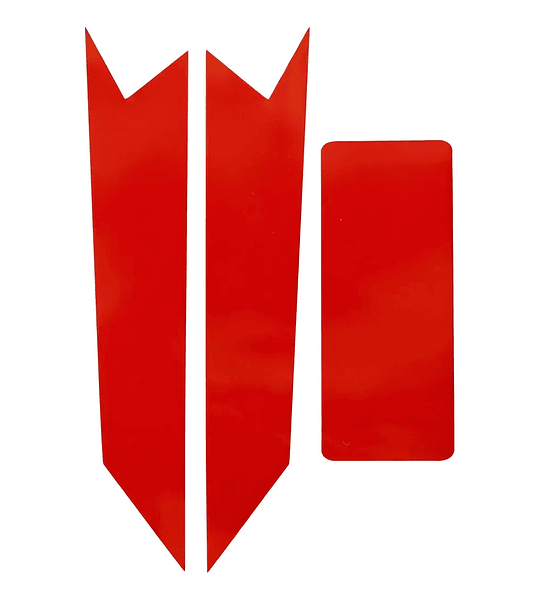 Kit Stickers Adhesivos Reflectantes Revisión Técnica Motos