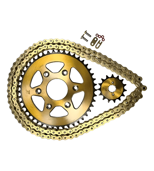 Kit De Arrastre / Transmisión Bajaj Dominar 400 Con Oring