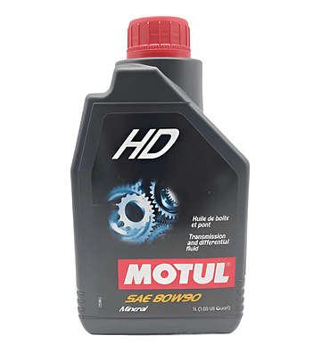 Aceite Motul Hd Sae 80w90 1lt Para Transmision O Diferencial