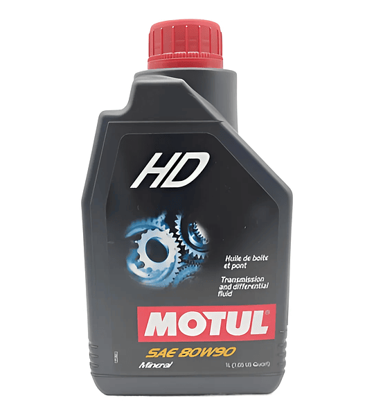 Aceite Motul Hd Sae 80w90 1lt Para Transmision O Diferencial