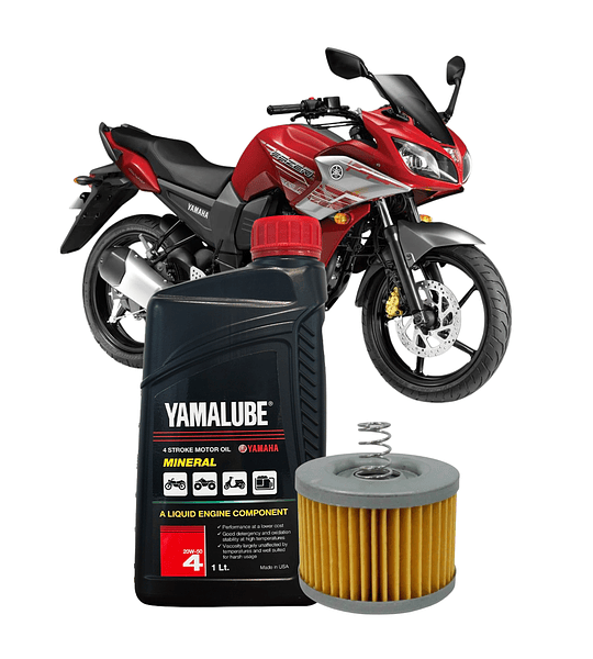 Kit De Mantención Yamalube 20w50 Mineral Fz 16 + Filtro