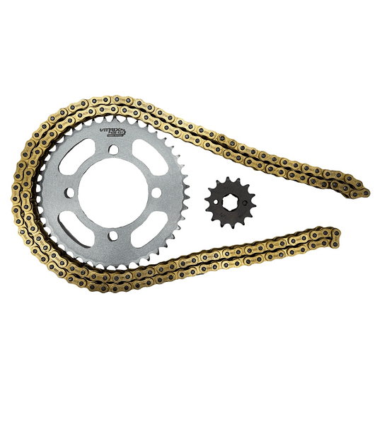 KIT TRANSMISION GZ 150 14/43 428H-140L VITRIX