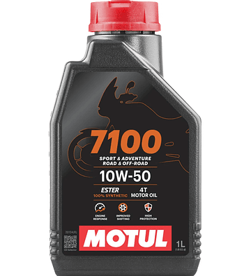 Aceite De Moto 10w 50 Full Sintetico Motul 4t 1l (original)