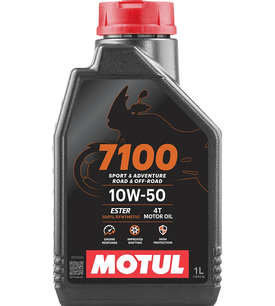 Aceite De Moto 10w 50 Full Sintetico Motul 4t 1l (original)