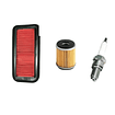Kit De Mantencion 10w50 Sintetico Yamaha Fz25 + Filtro + bujia