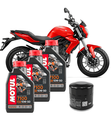 Kit Mantencion 10w50 Sintetico Benelli Tnt 300/302r/302s
