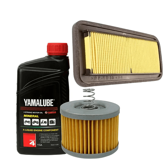 Kit De Mantención Yamalube 20w50 Mineral Fz 16 + Filtros