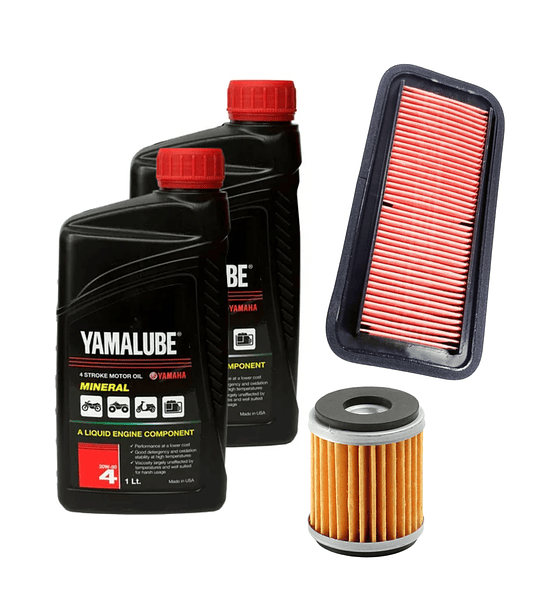KIT MANTENCIÓN YAMAHA FZ25 2L YAMALUBE + FILTROS