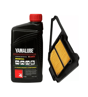 Kit Mantencion Ybr 125 / Ybr Z 125 Yamaha 1L yamalube + filtro 
