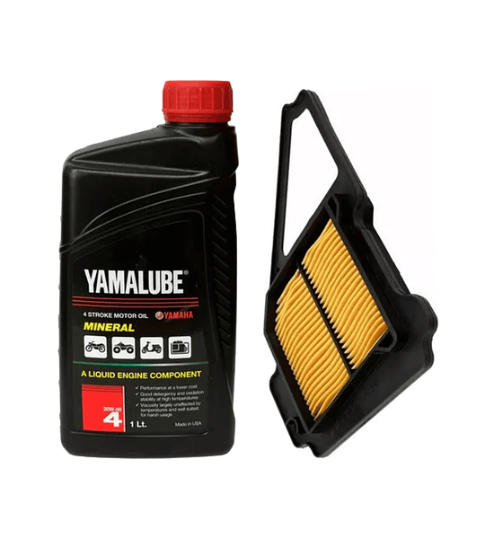 Kit Mantencion Ybr 125 / Ybr Z 125 Yamaha 1L yamalube + filtro 