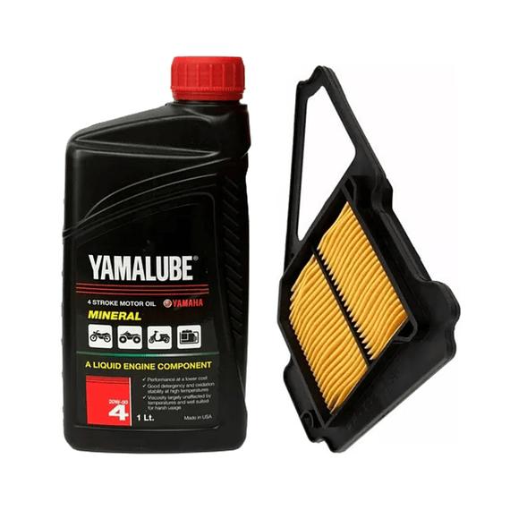 Kit Mantencion Ybr 125 / Ybr Z 125 Yamaha 1L yamalube + filtro 