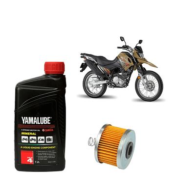 Kit De Mantencion Yamalube Mineral 20w50 Para Yamaha Xtz 150 + filtro