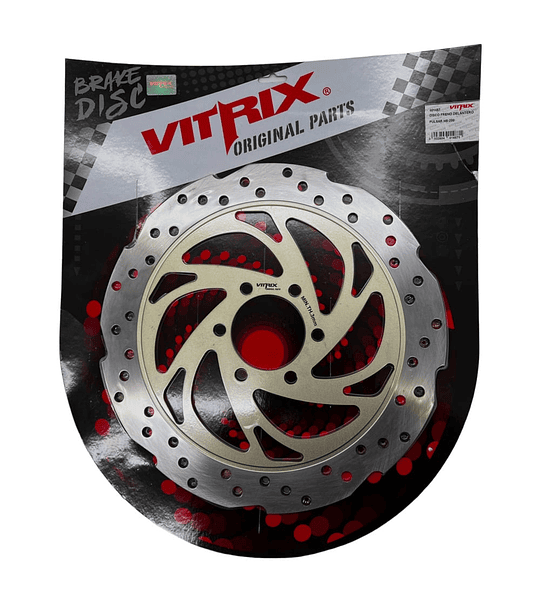 DISCO FRENO DELANTERO PULSAR NS 200 VITRIX