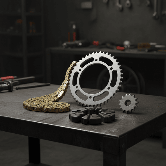 Kit Transmision Yamaha Fz-25/fazer 250/ys 250 + Damper