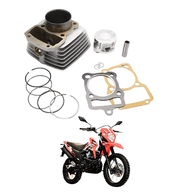 Kit Cilindro Completo Loncin 200 Lx200gy-7 / Cg200 (63.5mm)