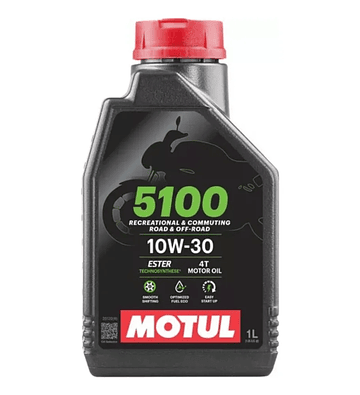 Aceite Para Motor Motul Semi-sintético 10w-30 Unidad X 1l