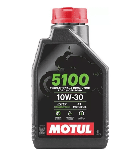 Aceite Para Motor Motul Semi-sintético 10w-30 Unidad X 1l