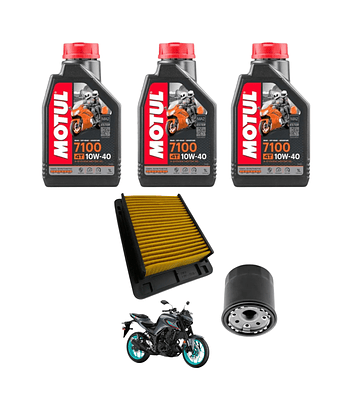 Kit Mantencion Yamaha R3 / R3a / Mt 03 + filtros 
