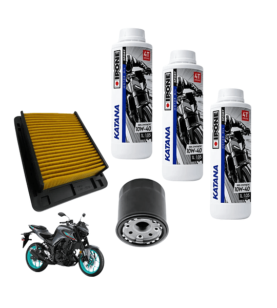 Kit Mantención Yamaha R3 / R3A / MT-03 + Filtros