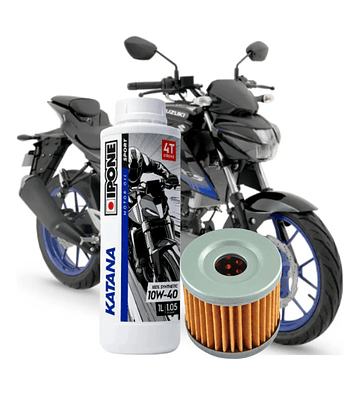 Kit Mantención Ipone Full Sintético Para Suzuki Gsx S 150