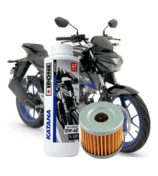 Kit Mantención Ipone Full Sintético Para Suzuki Gsx S 150